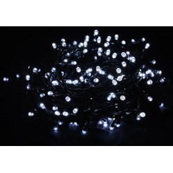Vánoční LED řetěz - 40 m, 400 LED, studeně bílý