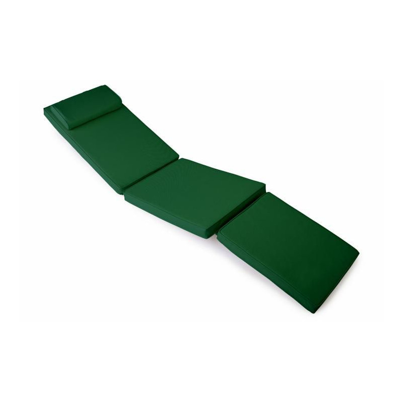 Polstrování pro lehátko 188 cm - tmavě zelená