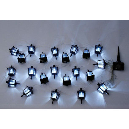 Venkovní solární LED osvětlení Garth - Lucerničky 24 LED diod
