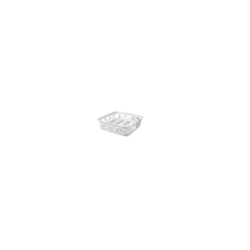 Odkapávač nádobí ESSENTIALS čtverec - bílý CURVER