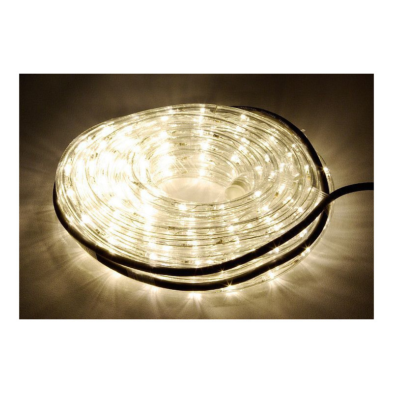 LED světelný kabel 20 m - teple bílá, 480 diod