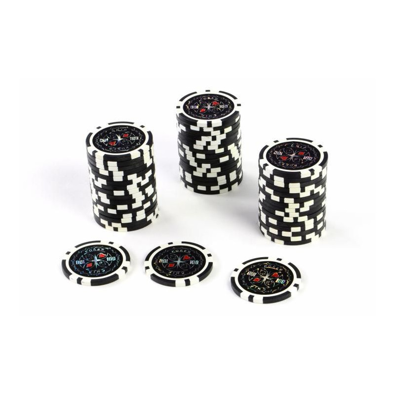 Kusový žeton design Ultimate Hodnota 100 - 50 ks