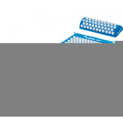 Akupresurní podložka s polštářem MOVIT 130 x 50 cm - světle modrá