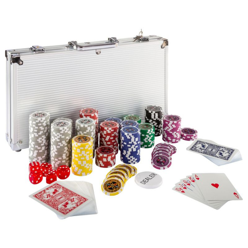 Poker set 300 ks žetonů 1 - 1000 design Ultimate