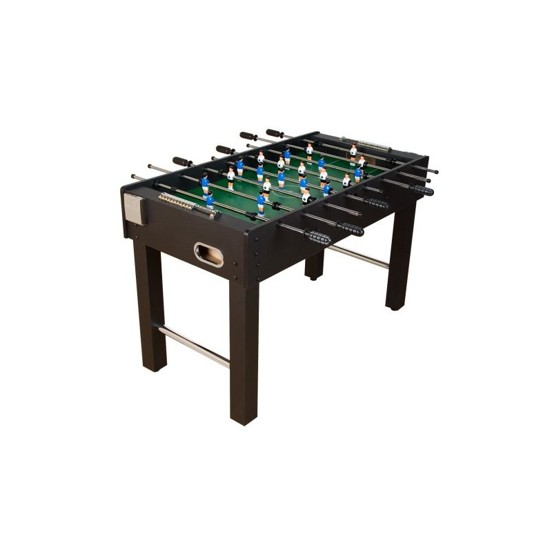 Stolní fotbal fotbálek černý MDF 121 x  101 x  79 cm