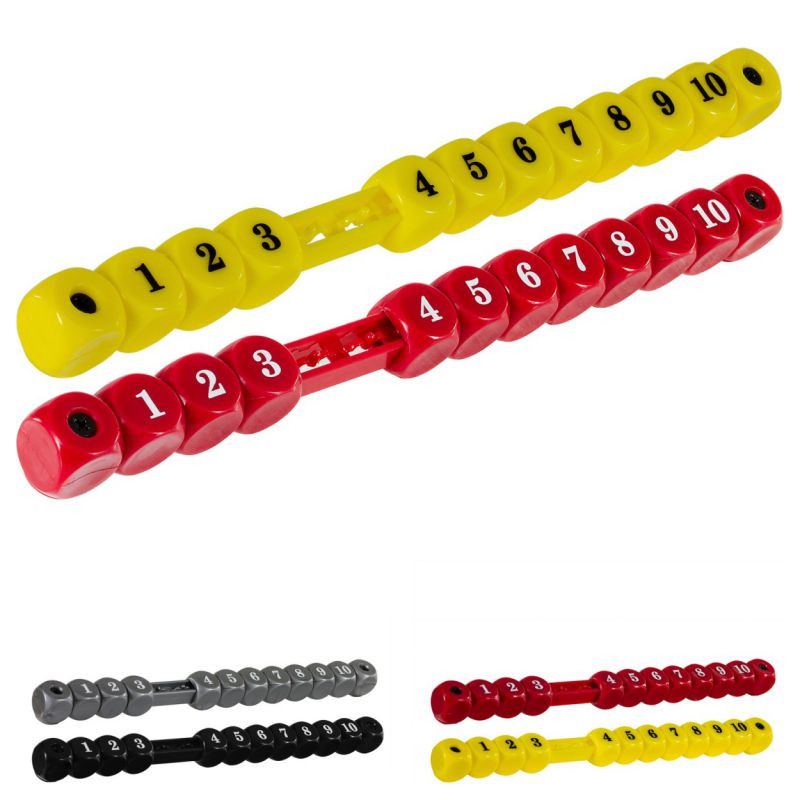 TUNIRO Manuální počítadlo pro fotbálky  červená / žlutá, 2 ks