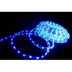 LED světelný kabel - 480 diod, 20 m, modrý