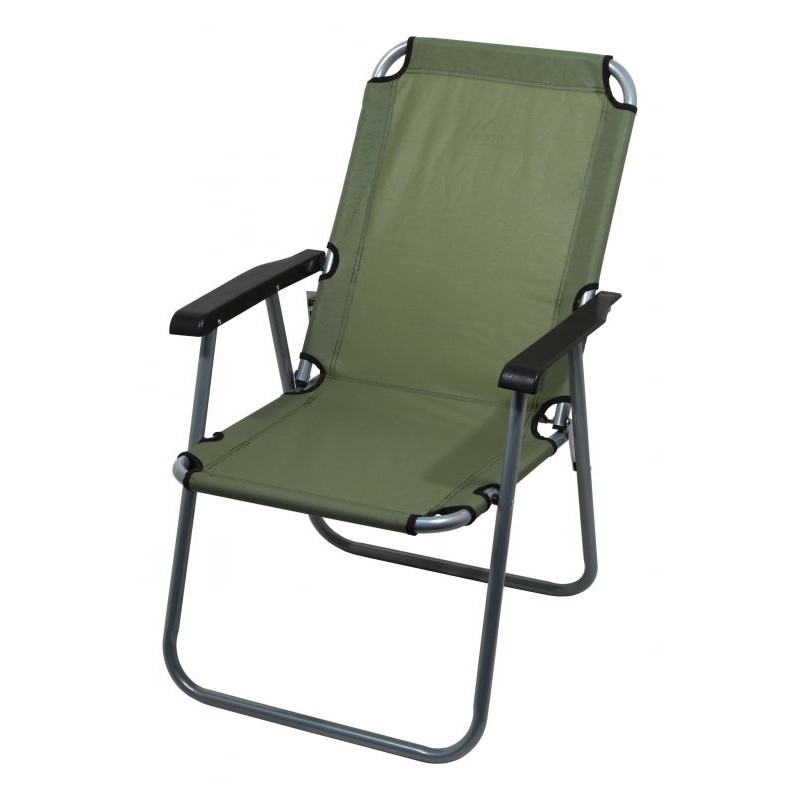 Kempingová skládací židle LYON - tmavě zelená