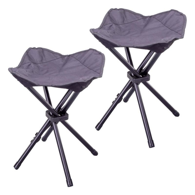Kempinková stolička třínožka - 2 kusy