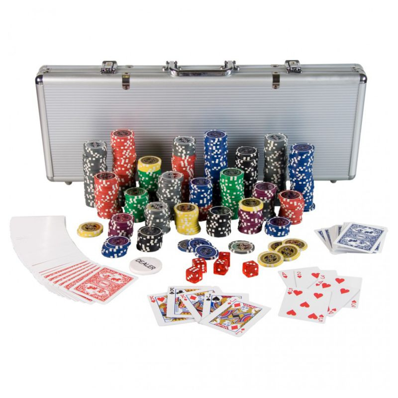 Poker Set - 500 laserových žetonů Ultimate