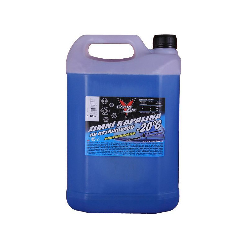 Zimní směs do ostřikovačů  -20°C