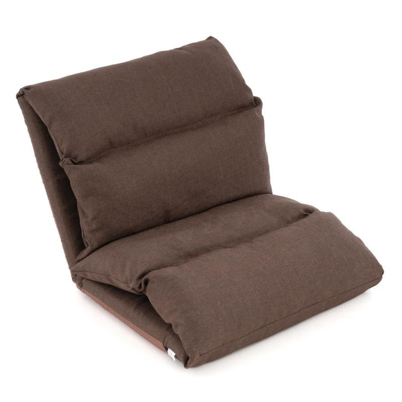 Nastavitelná sofa, barva hnědá