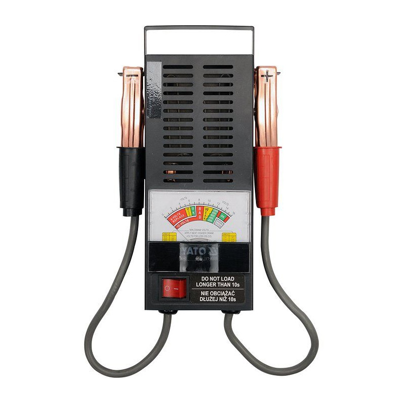 Analogový tester akumulátorů