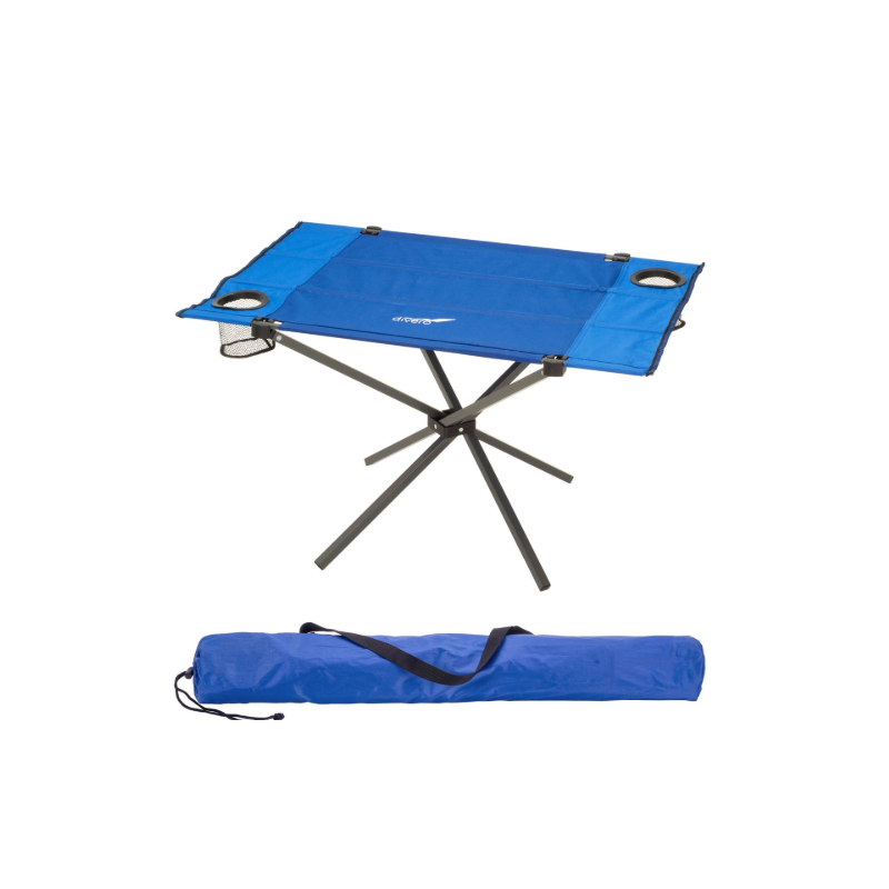 Skládací kempinkový stůl, 80 x 50 cm