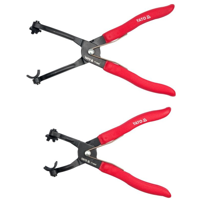 Kleště na spony a hadice - sada 2ks