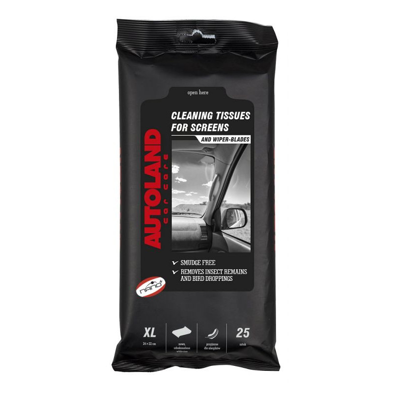 Ubrousky na sklo XL - 25 ks