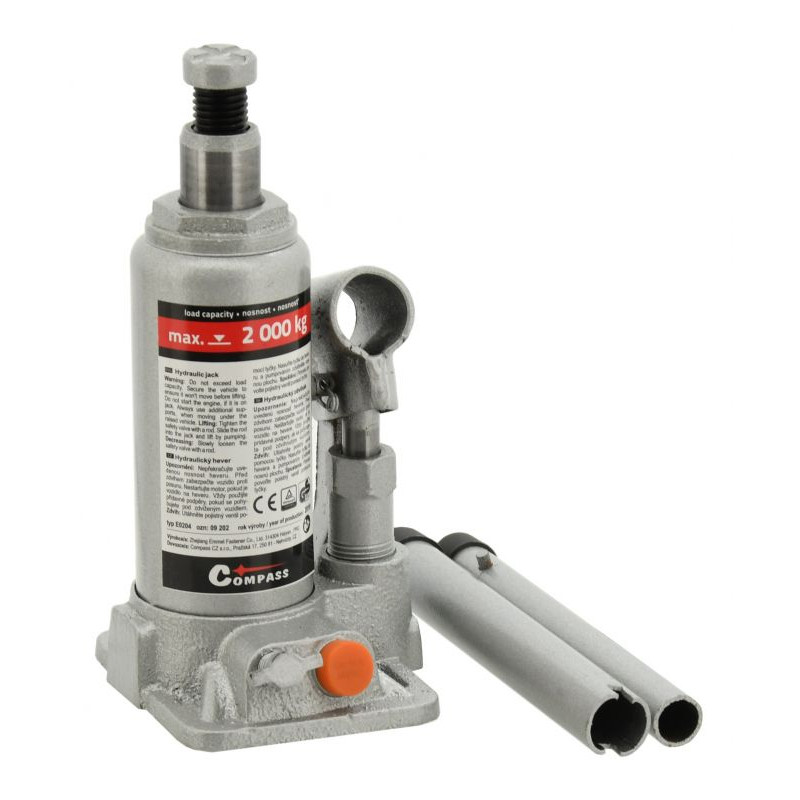 Hever hydraulický - 2 t, TÜV