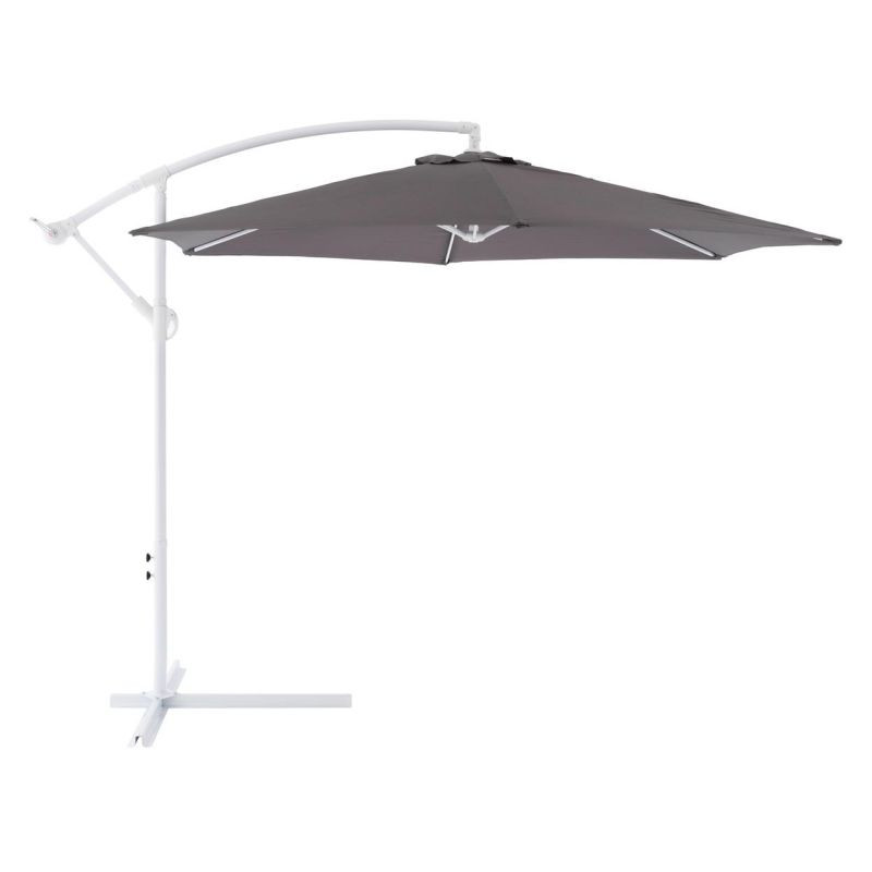 Závěsný slunečník s kličkou - 3 m, antracit