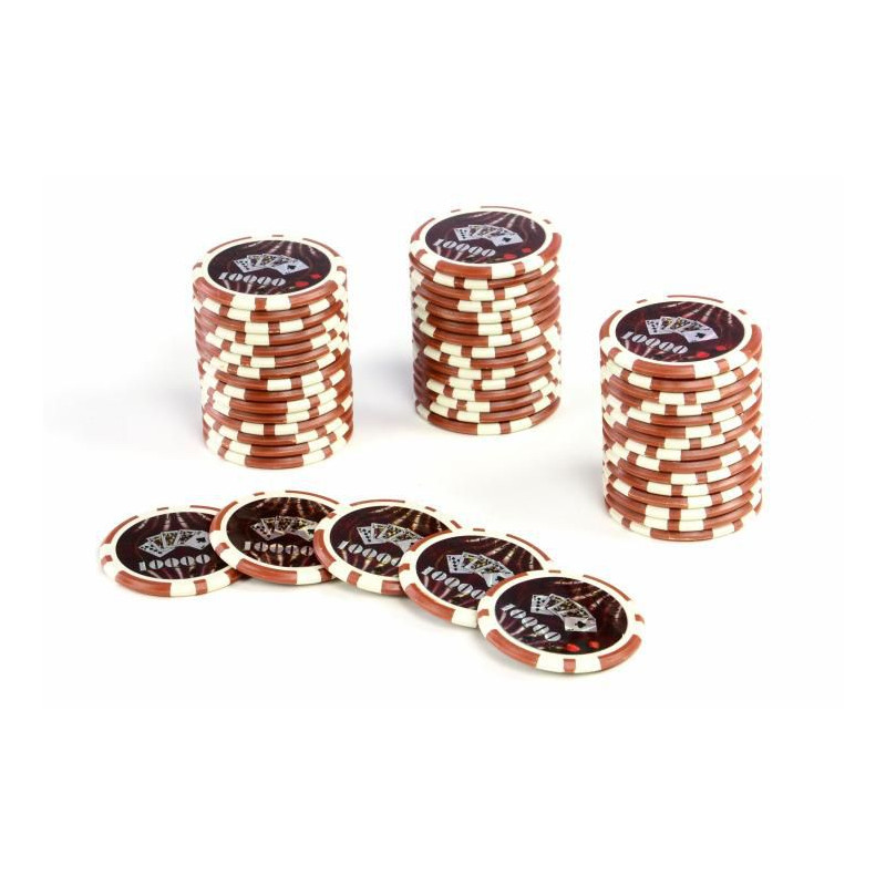 Kusový žeton design Ocean Hodnota 10000 - 50 ks