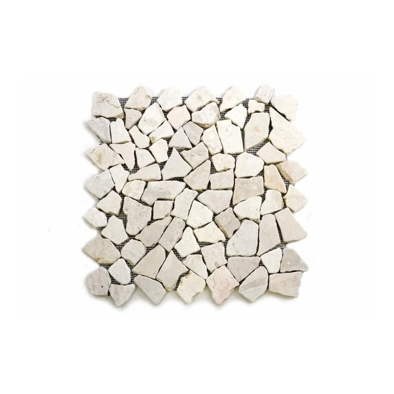 Mramorová mozaika Garth -krémová obklady 1 m2