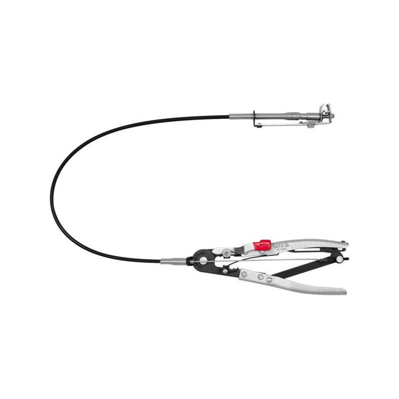 Kleště na spony hadicové samosvorné s lankem - 53 mm