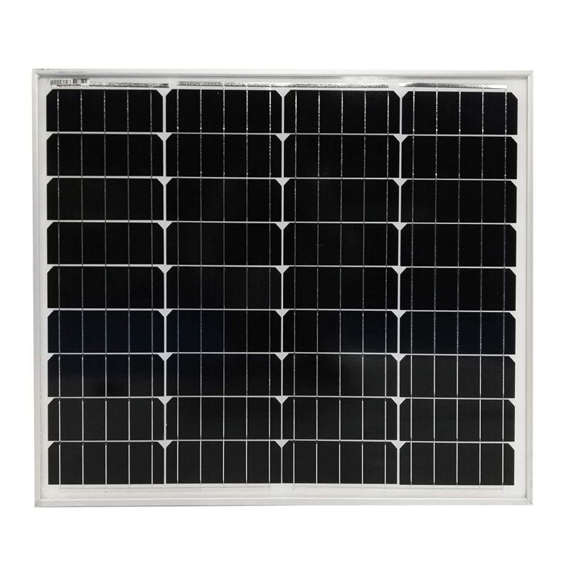 Fotovoltaický solární panel, 50 W - monokrystalický