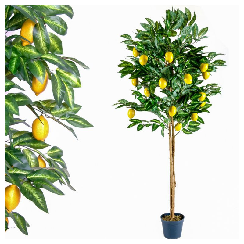 Umělá květina strom - citronovník - 184 cm
