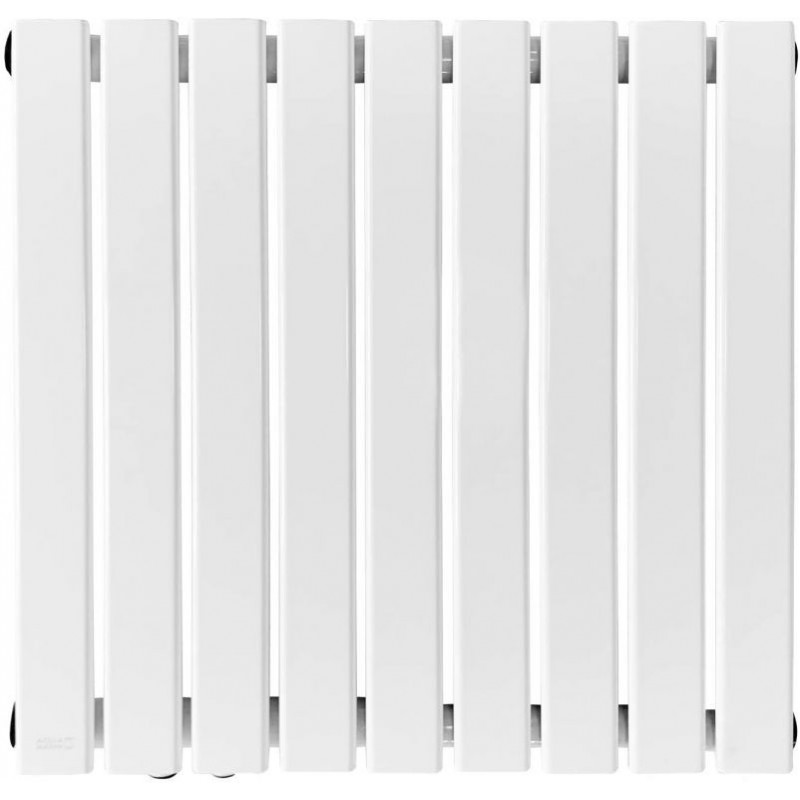 Horizontální radiátor, středové připojení, 600 x 886 x 69 mm