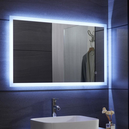 Aquamarin Koupelnové LED zrcadlo - 80 x 60 cm