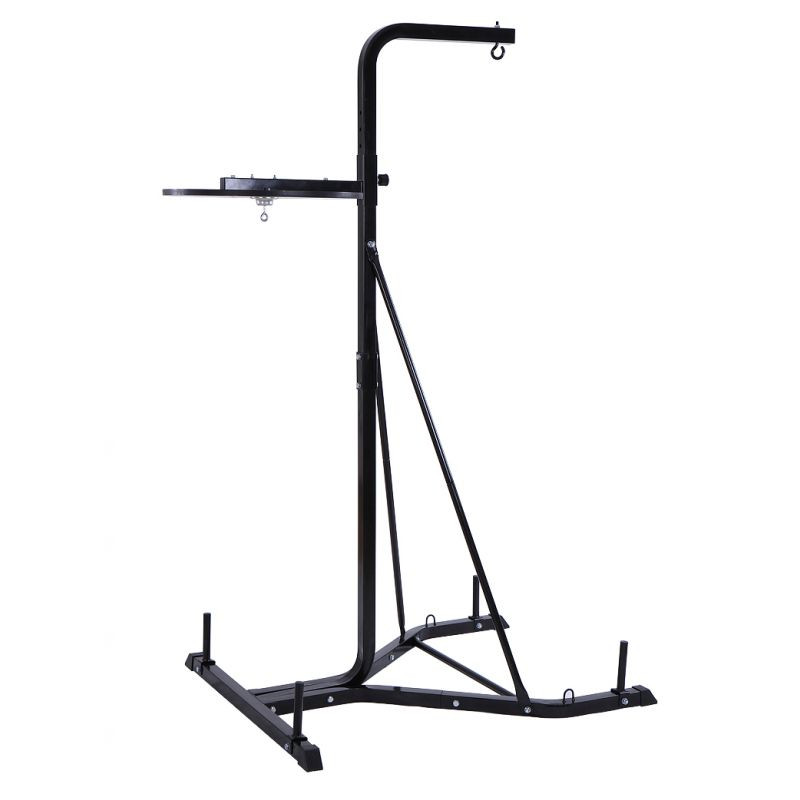 PHYSIONICS Stojan na boxovací pytel 2v1, s hákem na závaží