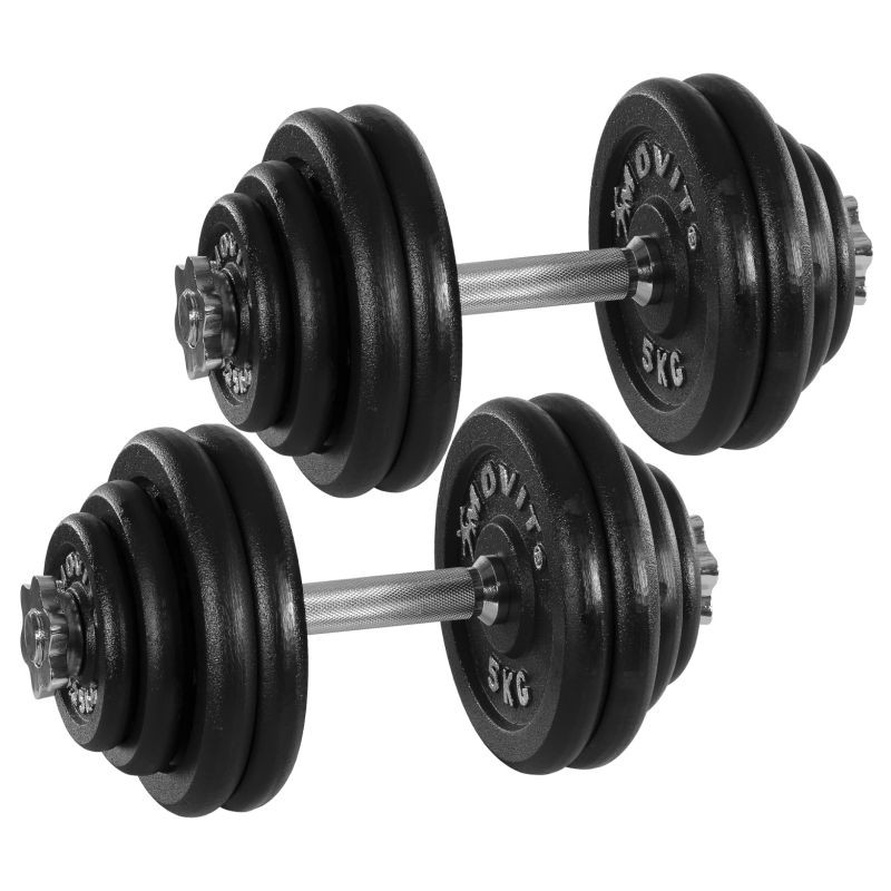 MOVIT sada litinových činek - 2 x 30 kg