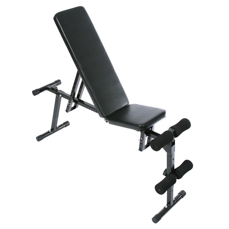 Physionics Multifunkční posilovací lavice, 116x33x48-120 cm