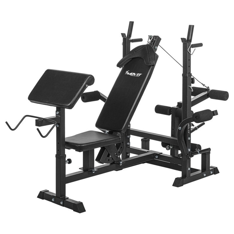 MOVIT Posilovací stanice, černá