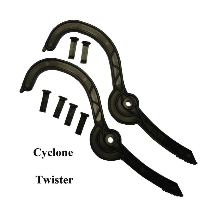 brzdy k bobům Twister a Cyclone - starší model