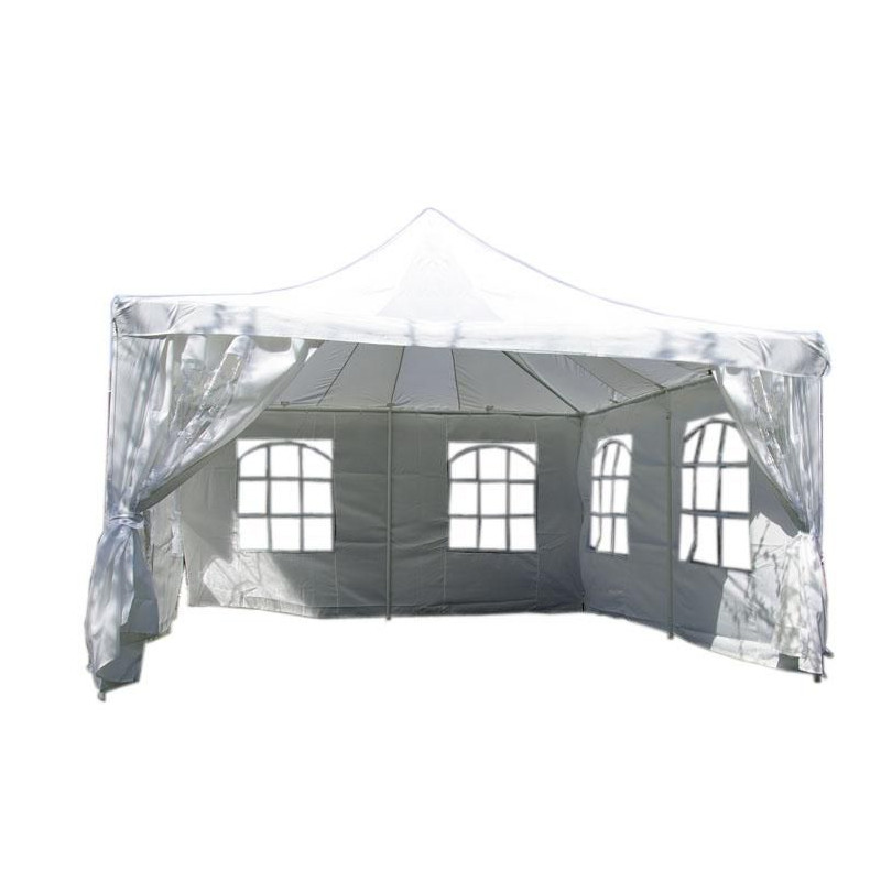 Zahradní stan - bílý, 4 x 4 m