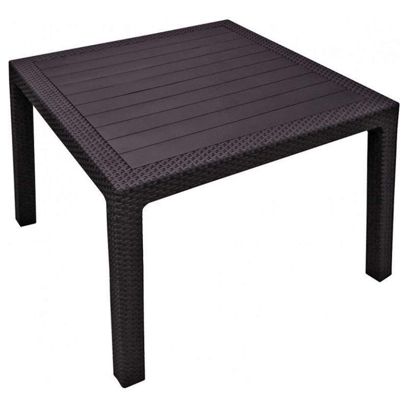 Zahradní stůl MELODY QUARTET hnědý