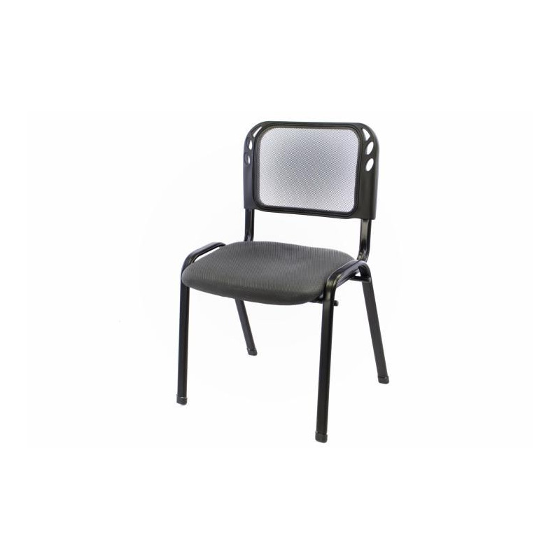 Stohovatelná kongresová židle - šedá