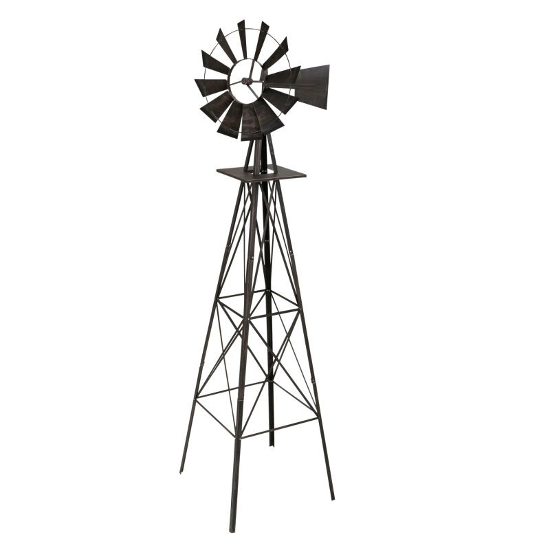 STILISTA Větrný mlýn, 245 x 55 cm, ocel, bronzový