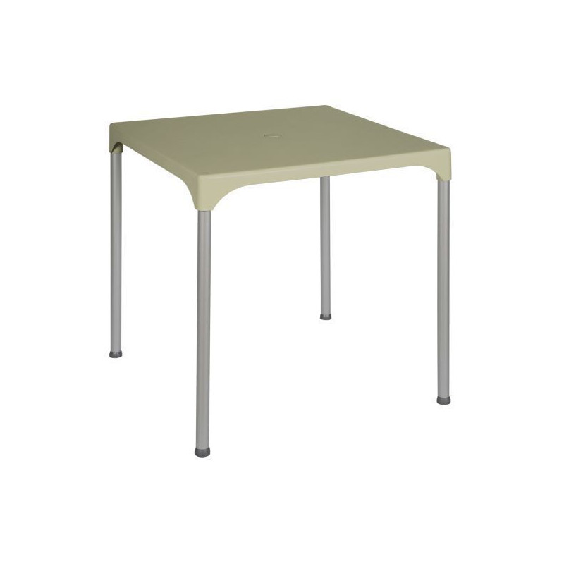 Zahradní stůl PRIME - béžová, 70 x 70 cm