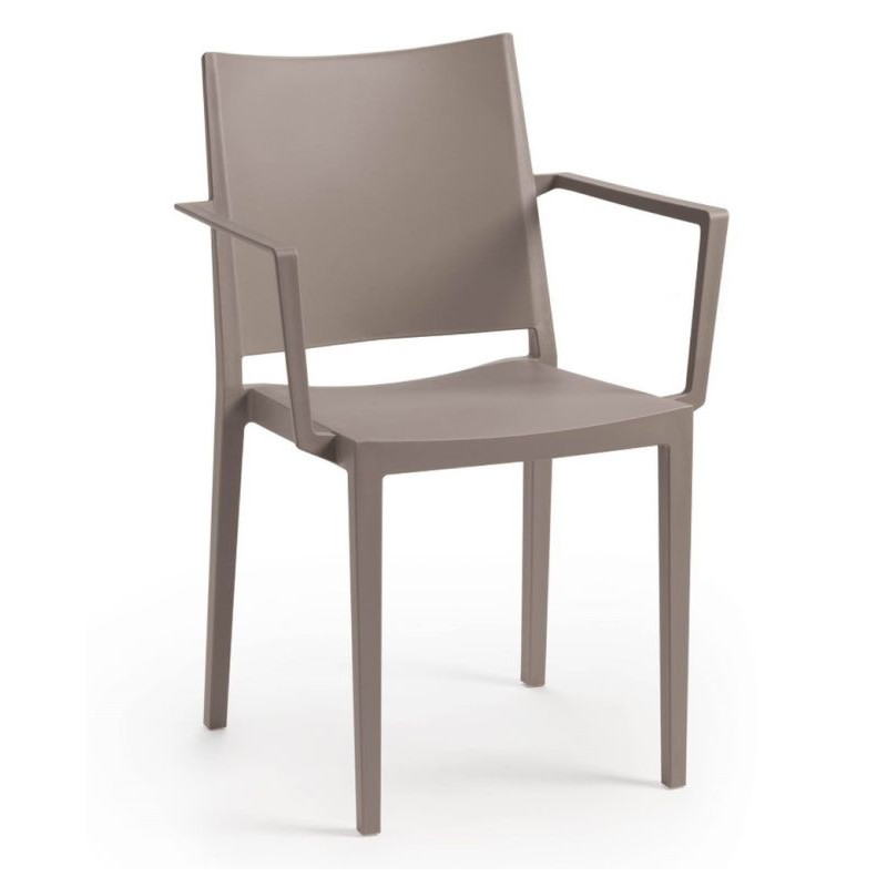 Křeslo MOSK ARMCHAIR - taupe