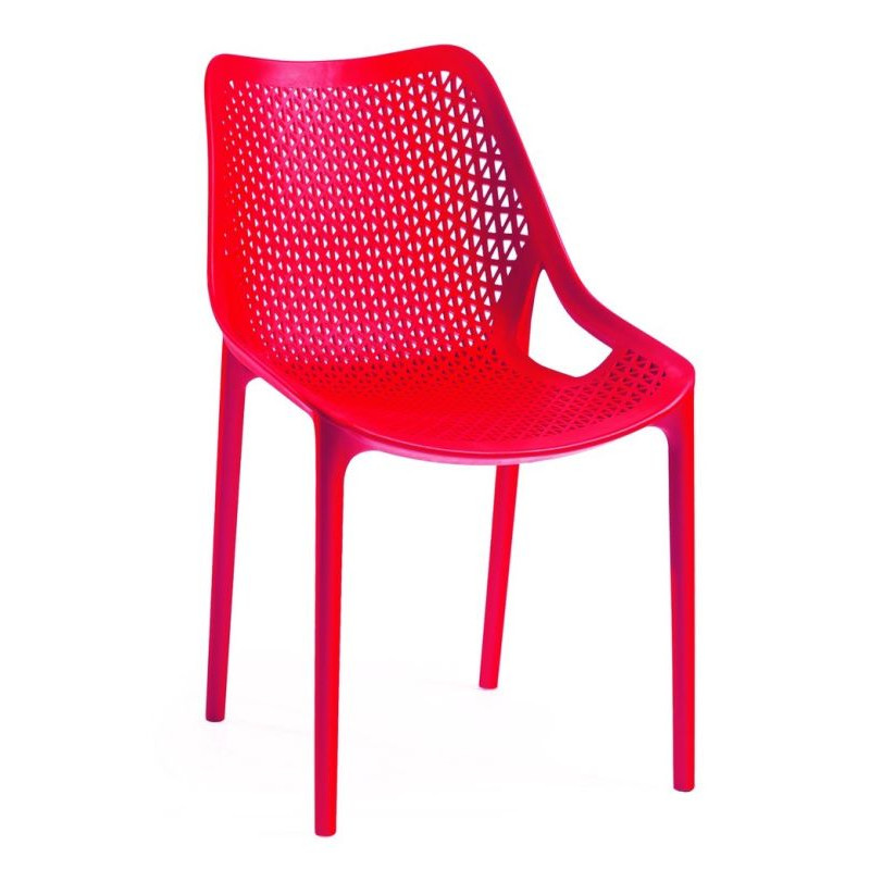 Křeslo BILROS, červená, 82 x 50 cm