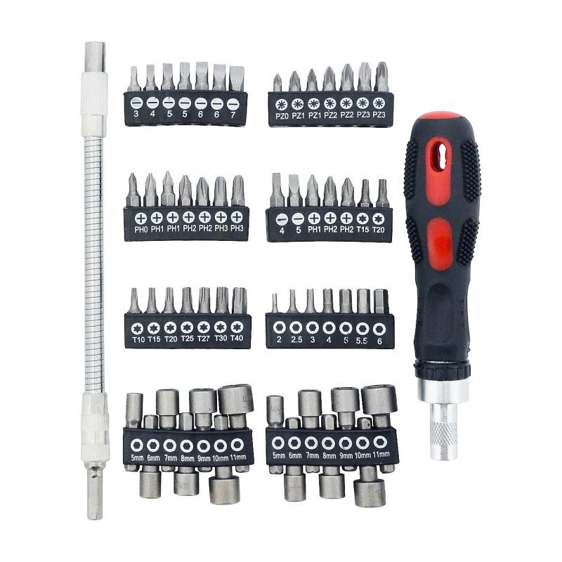 Sada ráčnový šroubovák 58 dílů