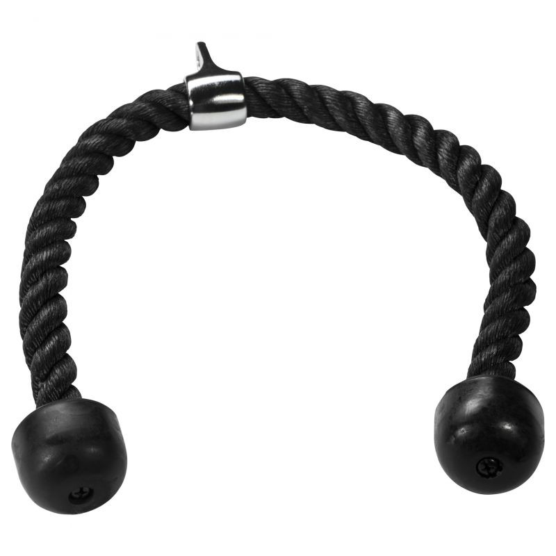 Gorilla Sports Nylonové tricepsové lano, 85 cm