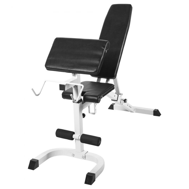 Gorilla Sports Nastavitelná šikmá lavička, 153 x 55 cm