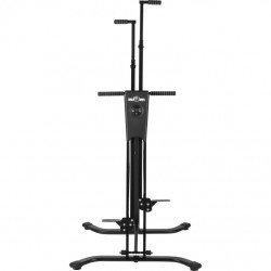 Gorilla Sports Vertikální stepper 98 x 103 x 141 cm, černý