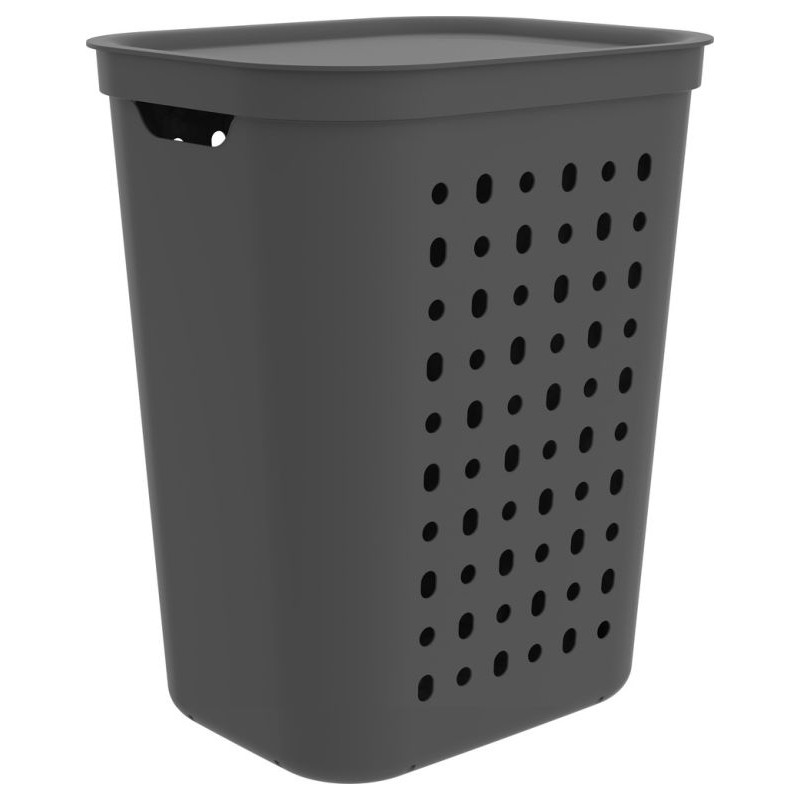 Koš na prádlo JONA, 55 L, antracit