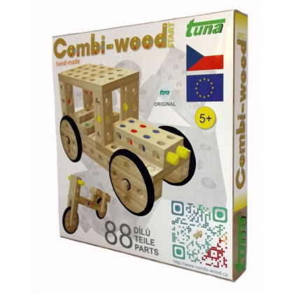 Tuna Dřevěná stavebnice COMBI-WOOD