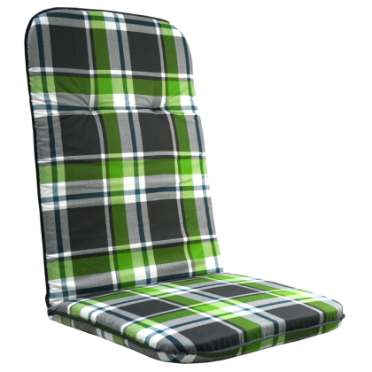 SCALA Polstr na vysokou židli, kostka, zelený
