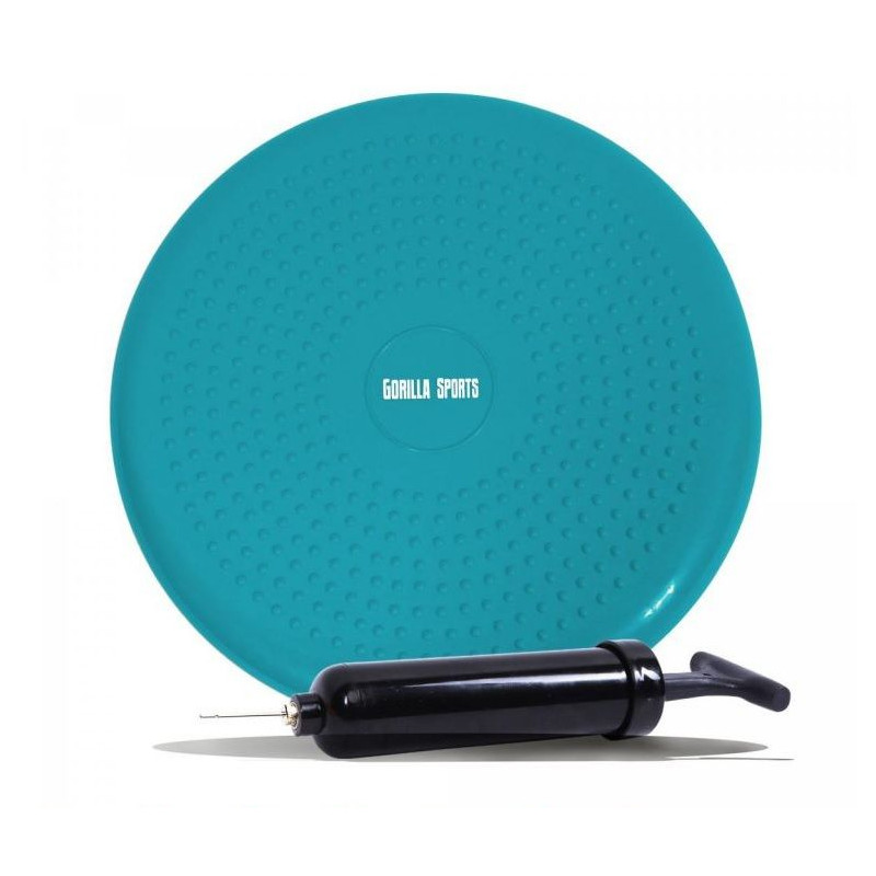 Gorilla Sports Balanční masážní podložka, tyrkysová