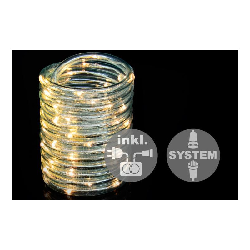 diLED světelný kabel - 60 LED teple bílá + napájení